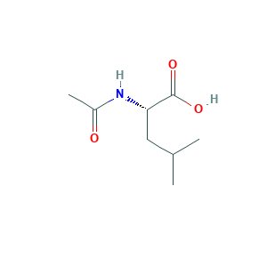 (2S)-2-acetamido-4-methylpentanoic acid