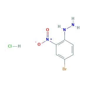 (4-bromo-2-nitrophenyl)hydrazine;hydrochloride