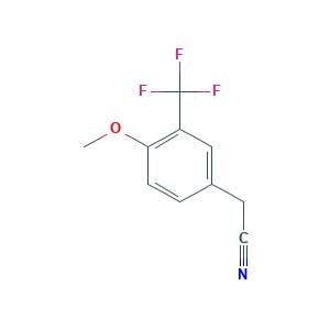 2-[4-methoxy-3-(trifluoromethyl)phenyl]acetonitrile