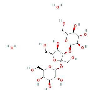(2R,3R,4S,5S,6R)-2-[(2S,3S,4R,5R)-4-hydroxy-2,5-bis(hydroxymethyl)-2-[(2R,3R,4S,5S,6R)-3,4,5-trihydroxy-6-(hydroxymethyl)oxan-2-yl]oxyoxolan-3-yl]oxy-6-(hydroxymethyl)oxane-3,4,5-triol;dihydrate