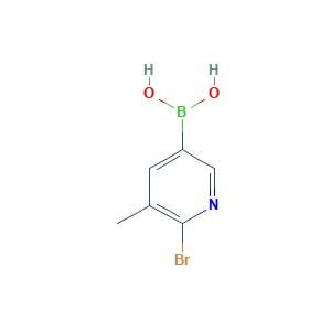 (6-bromo-5-methylpyridin-3-yl)boronic acid