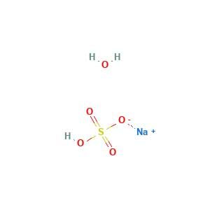 sodium;hydrogen sulfate;hydrate