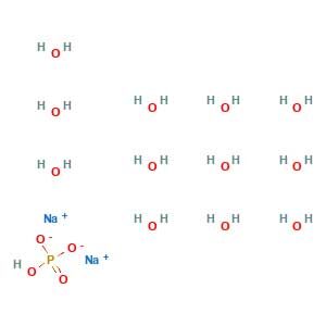 disodium;hydrogen phosphate;dodecahydrate