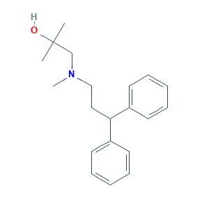 1-[3,3-diphenylpropyl(methyl)amino]-2-methylpropan-2-ol
