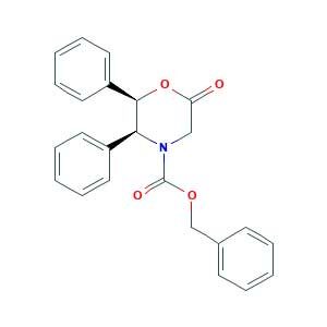 benzyl (2R,3S)-6-oxo-2,3-diphenylmorpholine-4-carboxylate