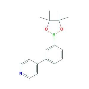 4-[3-(4,4,5,5-tetramethyl-1,3,2-dioxaborolan-2-yl)phenyl]pyridine