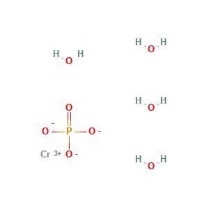 chromium(3+);phosphate;tetrahydrate