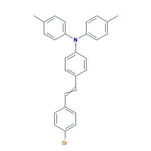 N-[4-[2-(4-bromophenyl)ethenyl]phenyl]-4-methyl-N-(4-methylphenyl)aniline