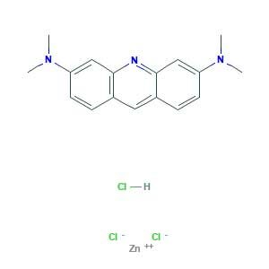 zinc;3-N,3-N,6-N,6-N-tetramethylacridine-3,6-diamine;dichloride;hydrochloride