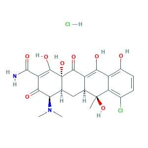(4R,4aS,5aS,6S,12aR)-7-chloro-4-(dimethylamino)-1,6,10,11,12a-pentahydroxy-6-methyl-3,12-dioxo-4,4a,5,5a-tetrahydrotetracene-2-carboxamide;hydrochloride