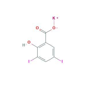 potassium;2-hydroxy-3,5-diiodobenzoate