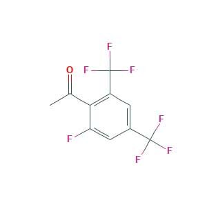 1-[2-fluoro-4,6-bis(trifluoromethyl)phenyl]ethanone