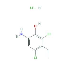 6-amino-2,4-dichloro-3-ethylphenol;hydrochloride