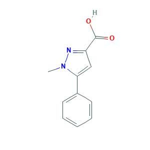 1-methyl-5-phenylpyrazole-3-carboxylic acid