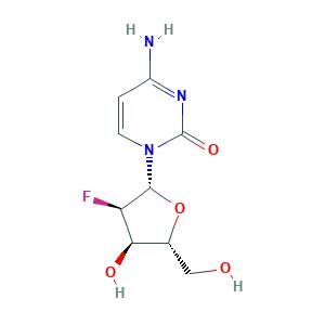 4-amino-1-[(2R,3R,4R,5R)-3-fluoro-4-hydroxy-5-(hydroxymethyl)oxolan-2-yl]pyrimidin-2-one