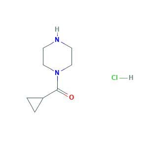 cyclopropyl(piperazin-1-yl)methanone;hydrochloride