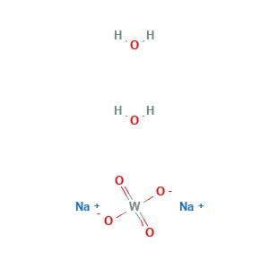 disodium;dioxido(dioxo)tungsten;dihydrate
