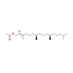 [(E,7R,11R)-3,7,11,15-tetramethylhexadec-2-enyl] acetate