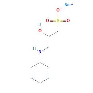 sodium;3-(cyclohexylamino)-2-hydroxypropane-1-sulfonate