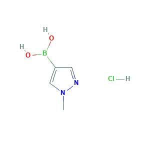 (1-methylpyrazol-4-yl)boronic acid;hydrochloride