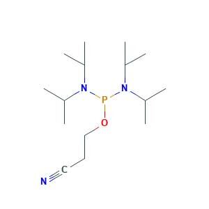 3-bis[di(propan-2-yl)amino]phosphanyloxypropanenitrile