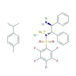 [(1S,2S)-2-amino-1,2-diphenylethyl]-(2,3,4,5,6-pentafluorophenyl)sulfonylazanide;1-methyl-4-propan-2-ylbenzene;ruthenium(2+);chloride