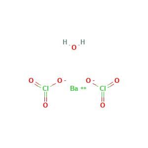 barium(2+);dichlorate;hydrate