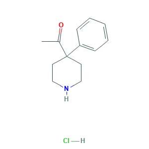1-(4-phenylpiperidin-4-yl)ethanone;hydrochloride