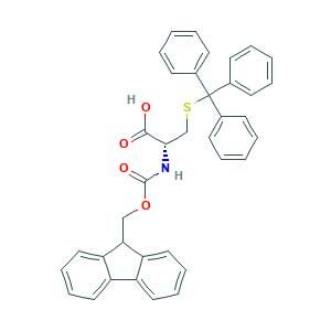 (2R)-2-(9H-fluoren-9-ylmethoxycarbonylamino)-3-tritylsulfanylpropanoic acid
