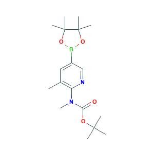 tert-butyl N-methyl-N-[3-methyl-5-(4,4,5,5-tetramethyl-1,3,2-dioxaborolan-2-yl)pyridin-2-yl]carbamate