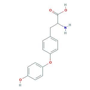 2-amino-3-[4-(4-hydroxyphenoxy)phenyl]propanoic acid