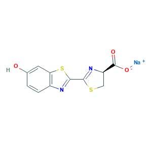 sodium;(4S)-2-(6-hydroxy-1,3-benzothiazol-2-yl)-4,5-dihydro-1,3-thiazole-4-carboxylate