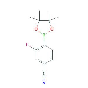 3-fluoro-4-(4,4,5,5-tetramethyl-1,3,2-dioxaborolan-2-yl)benzonitrile