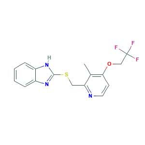 2-[[3-methyl-4-(2,2,2-trifluoroethoxy)pyridin-2-yl]methylsulfanyl]-1H-benzimidazole