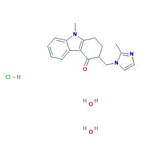 9-methyl-3-[(2-methylimidazol-1-yl)methyl]-2,3-dihydro-1H-carbazol-4-one;dihydrate;hydrochloride