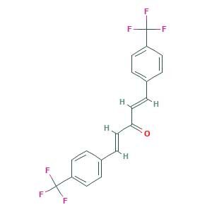 (1E,4E)-1,5-bis[4-(trifluoromethyl)phenyl]penta-1,4-dien-3-one