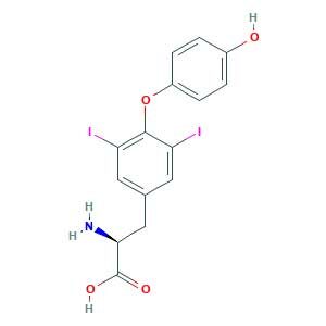 (2S)-2-amino-3-[4-(4-hydroxyphenoxy)-3,5-diiodophenyl]propanoic acid
