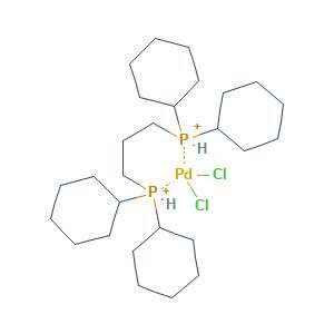 dichloropalladium;dicyclohexyl(3-dicyclohexylphosphaniumylpropyl)phosphanium