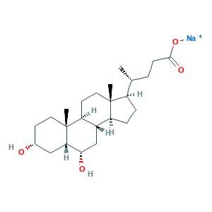 sodium;(4R)-4-[(3R,5R,6S,8S,9S,10R,13R,14S,17R)-3,6-dihydroxy-10,13-dimethyl-2,3,4,5,6,7,8,9,11,12,14,15,16,17-tetradecahydro-1H-cyclopenta[a]phenanthren-17-yl]pentanoate