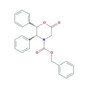 benzyl (2S,3R)-6-oxo-2,3-diphenylmorpholine-4-carboxylate