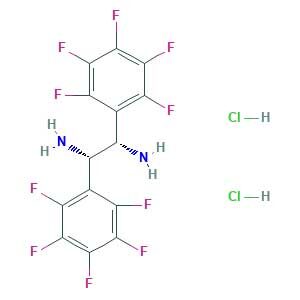 (1S,2S)-1,2-bis(2,3,4,5,6-pentafluorophenyl)ethane-1,2-diamine;dihydrochloride