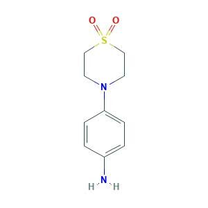 4-(1,1-dioxo-1,4-thiazinan-4-yl)aniline