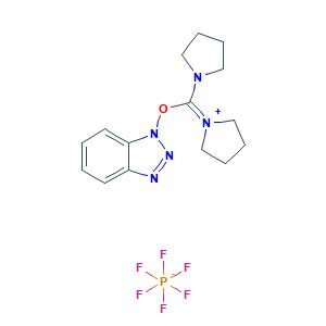 1-[pyrrolidin-1-ium-1-ylidene(pyrrolidin-1-yl)methoxy]benzotriazole;hexafluorophosphate