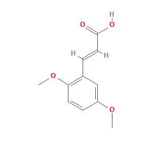 (E)-3-(2,5-dimethoxyphenyl)prop-2-enoic acid