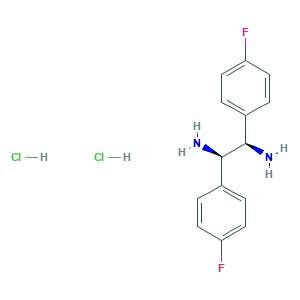 (1R,2R)-1,2-bis(4-fluorophenyl)ethane-1,2-diamine;dihydrochloride