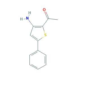1-(3-amino-5-phenylthiophen-2-yl)ethanone