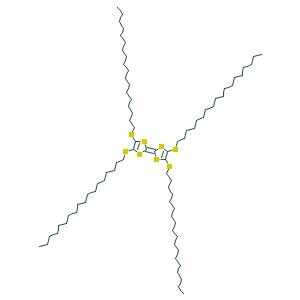 2-[4,5-bis(octadecylsulfanyl)-1,3-dithiol-2-ylidene]-4,5-bis(octadecylsulfanyl)-1,3-dithiole