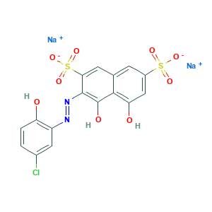 disodium;3-[(5-chloro-2-hydroxyphenyl)diazenyl]-4,5-dihydroxynaphthalene-2,7-disulfonate