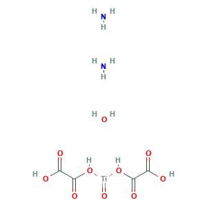 azane;oxalic acid;oxotitanium;hydrate