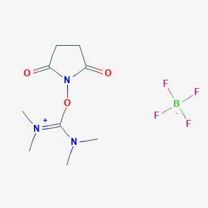 [dimethylamino-(2,5-dioxopyrrolidin-1-yl)oxymethylidene]-dimethylazanium;tetrafluoroborate
